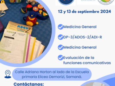 Jordana de evaluaci&oacute;n del neurodesarrollo en Samana